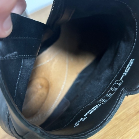 Clarks ladies Carleta Paris black leather ankle boots with size zip size 8.5 - Picture 9 of 14